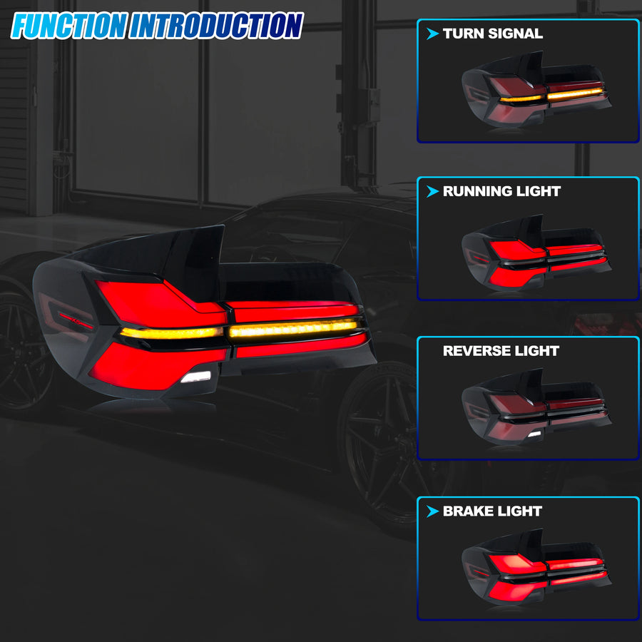 BMW X5 E70 Sequential LED Tail Light Pair – 2006–2013