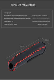 Universal PU Leather Handbrake Grip Cover