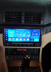 9.7-Inch Wireless CarPlay/Android Auto Radio for BMW E46