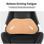 Nappa Leather Mazda Car Headrest and Lumbar Support Pillow