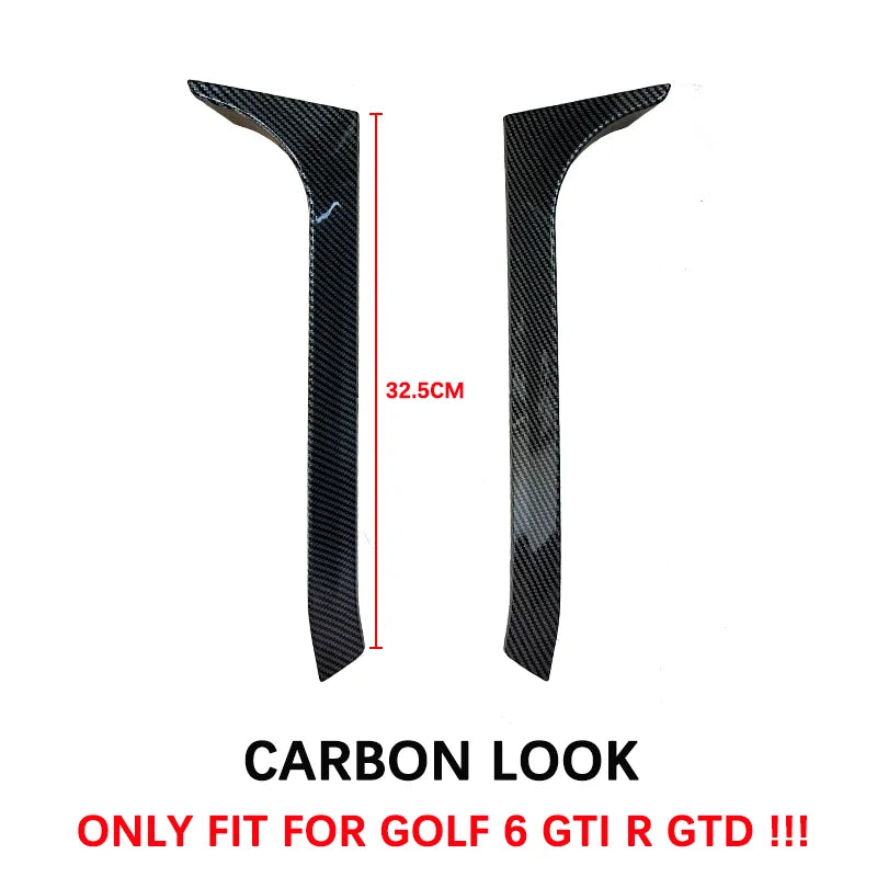 Rear Window Spoiler Canards for Volkswagen Golf MK6 2008-2012