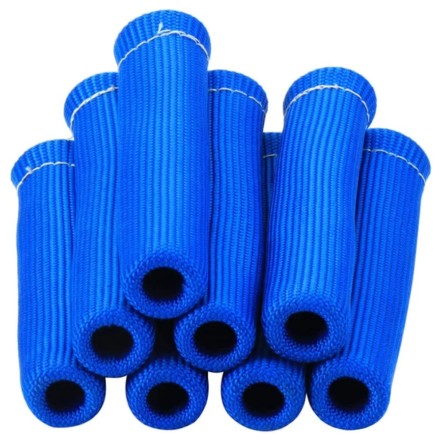 Titanium-Fiber Spark Plug Wire Heat Shield Boots – 8 Pieces
