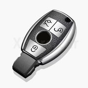 Leather TPU Car Key Case Cover for Mercedes-Benz