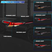 Toyota Sienna LED Tail Light Set with Center Lamp – 2021–2025
