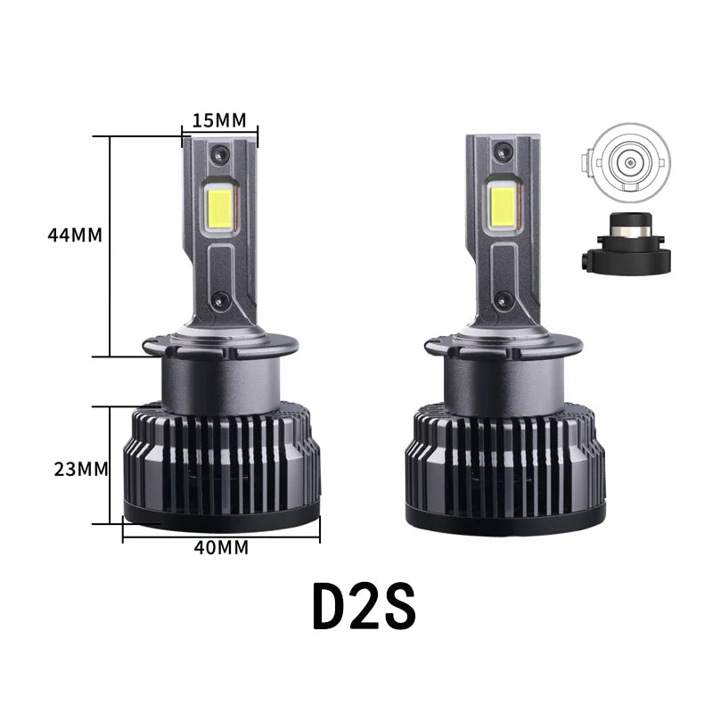 D1S/D2S/D3S/D4S/D5S/D8S LED Headlight Conversion Bulb – CANBUS