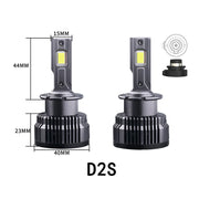 2-Piece D1S/D2S/D3S/D4S/D5S/D8S LED Headlight Conversion Bulb – 6000K, CANBUS