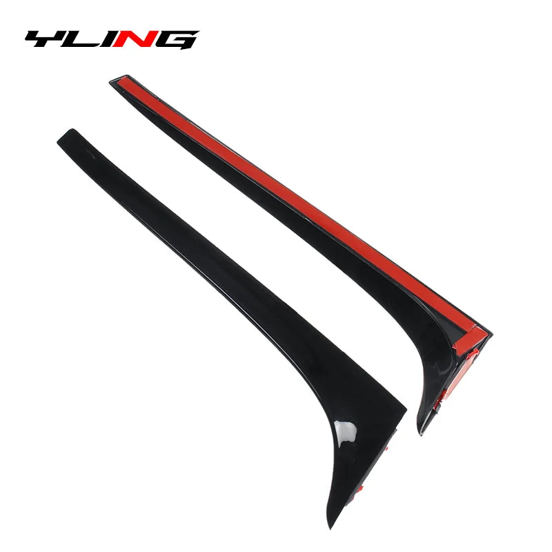 Rear Window Side Spoiler Canards for Volkswagen Golf MK7 2014-2018