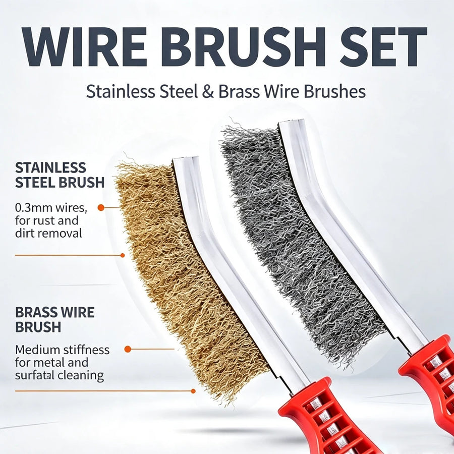 Wire Cleaning Brush Options for Metal & Rust Removal