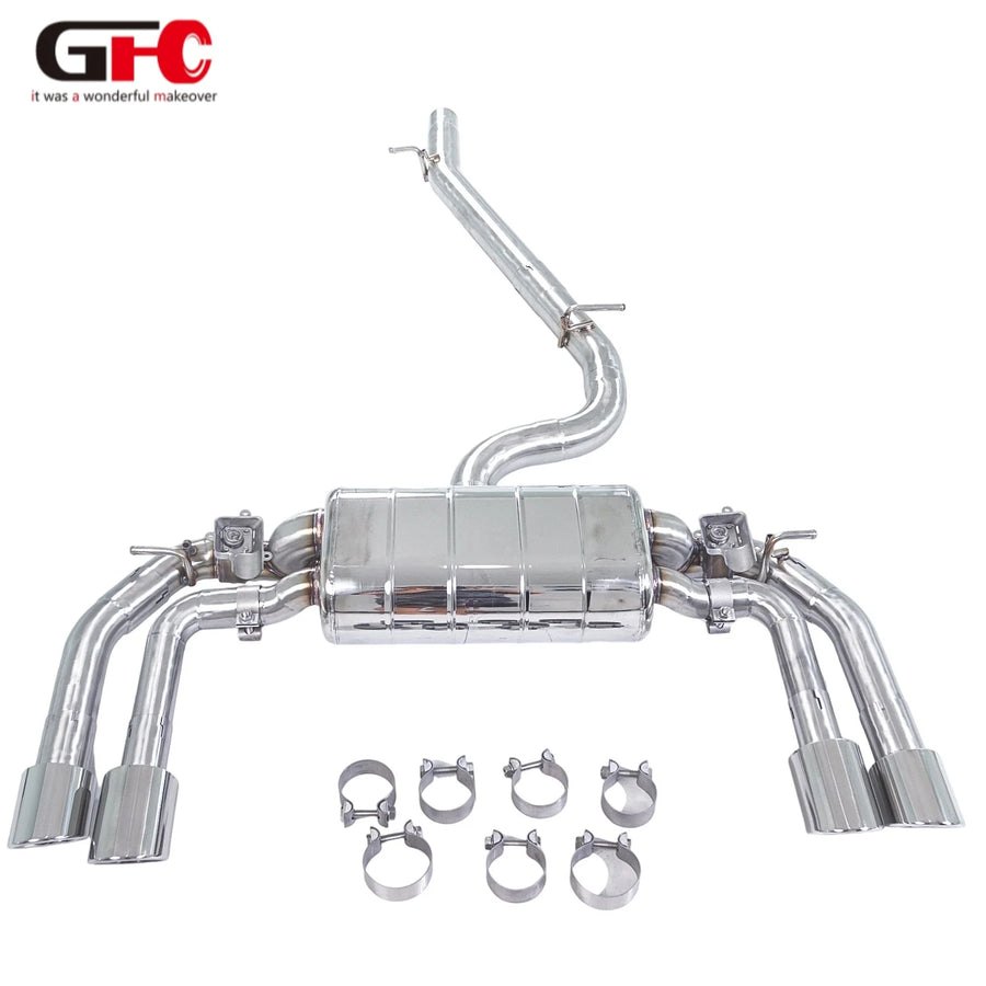 Stainless Steel Valved Cat-Back Exhaust System for SEAT Cupra Ateca 2.0T