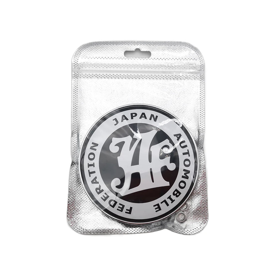 JAF-Style 82 mm Metal Front Grille Badge