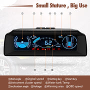 X90 OBD2 Car Head-Up Display and Digital Performance Gauge