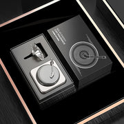 Solar-Powered Rotating Record-player Car Aroma Diffuser