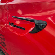 V8 Biturbo 4MATIC Fender Emblem Badge for Mercedes-Benz