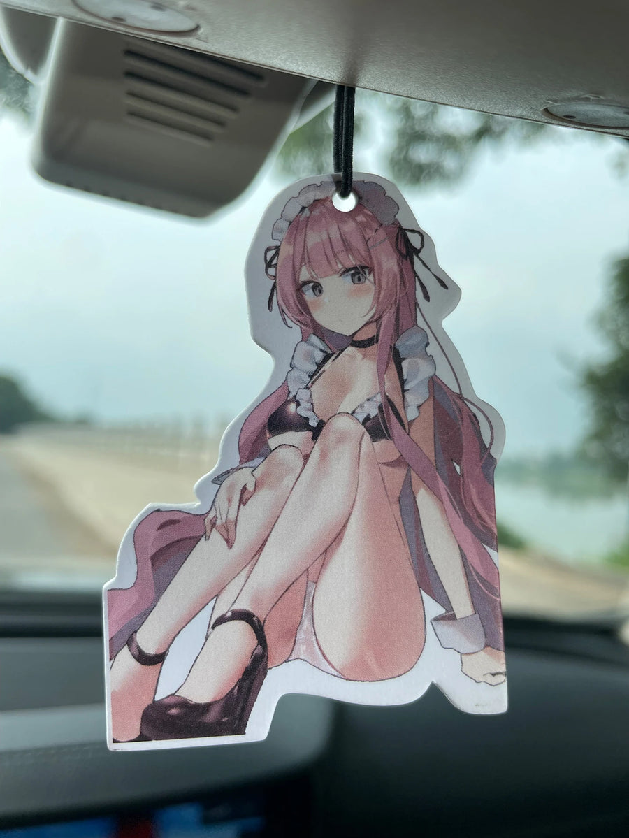 Cartoon Girl Fresh Scent Car Air Freshener