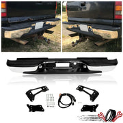 Chrome Rear Bumper Assembly for 1999–2007 Chevrolet/GMC Silverado/Sierra 2500