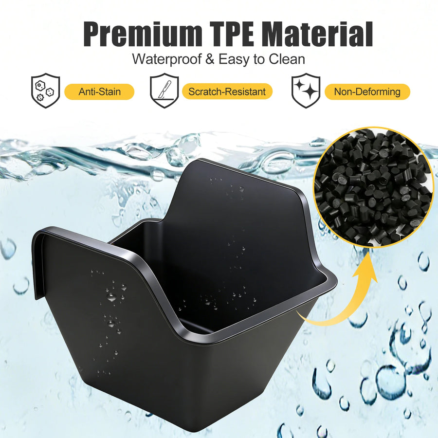TPE Trunk Side Storage Bins for 2025–2026 Tesla Model Y Juniper – 3 Pieces