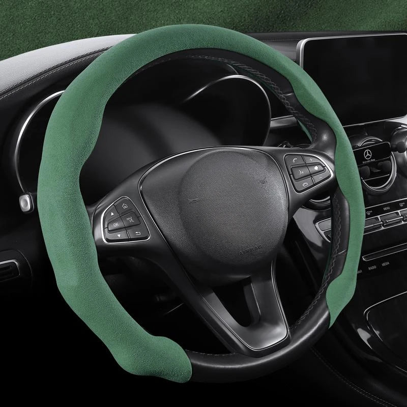 Universal Suede Car Steering Wheel Cover