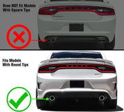 Rear Bumper Diffuser for Dodge Charger SRT 2015-2021