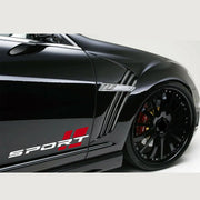 Reflective Racing Door-Side Stripe Decal