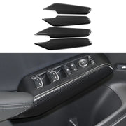 Carbon-Fiber-style Center Console and Gear Shift Panel Trim for Honda Civic 2022-2026