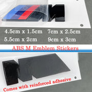 BMW M Fender / Rear Trunk Emblem Badge Sticker– 4 Sizes