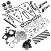 Head Gasket Set Timing Chain Water Pump Camshaft for Toyota Tundra Lexus