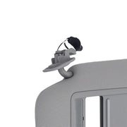 Driver Side Left Gray Sun Visor w/ Lights TDY1-69-320 for Mazda CX-9 2010-2015