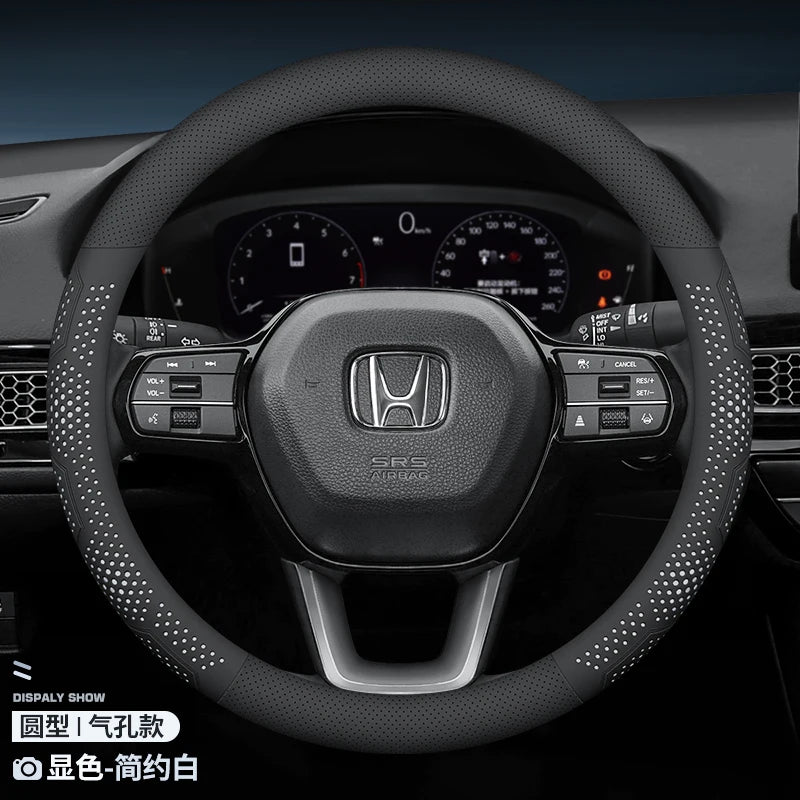 37-38CM Steering Wheel Cover for Honda Civic Accord CR-V HR-V Pilot City Jazz