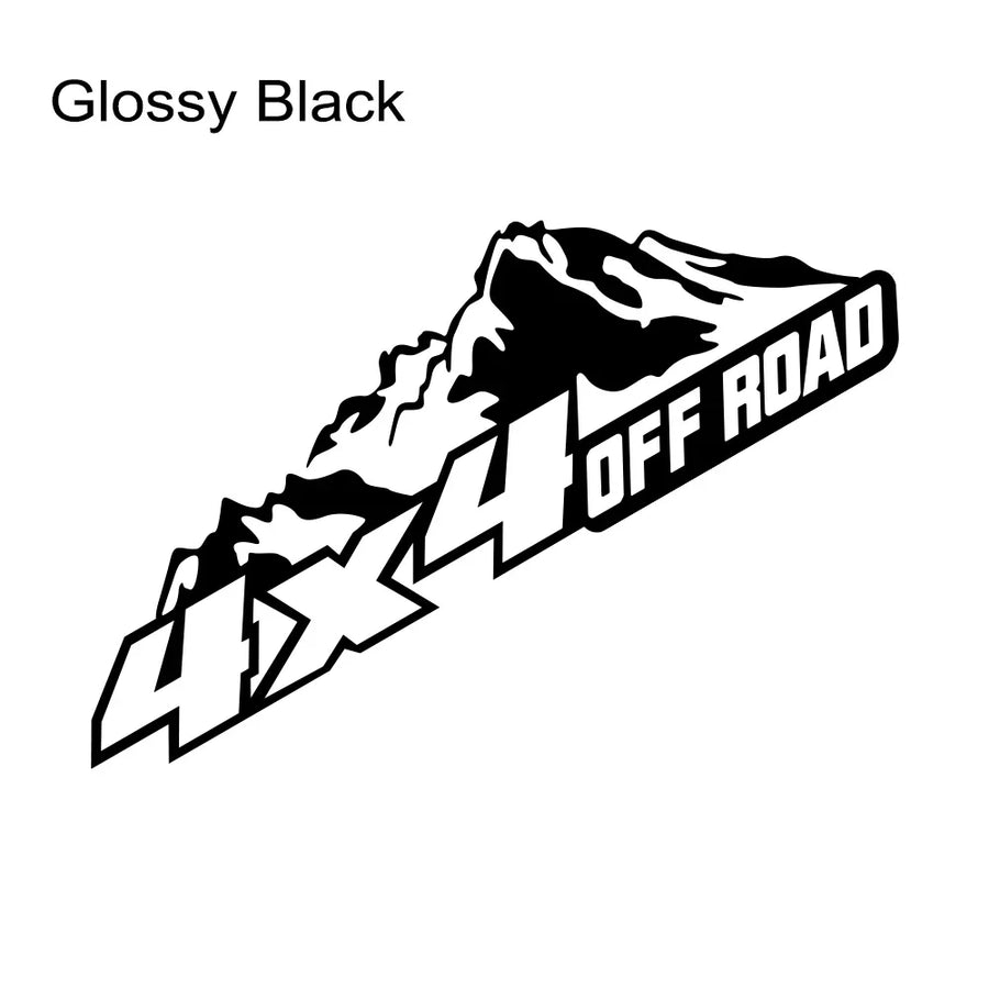 4×4 Off-Road Mountain – 21 × 7 cm