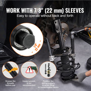 2-Piece Heavy-Duty Coil Spring Compressor Set – 2,646 lb