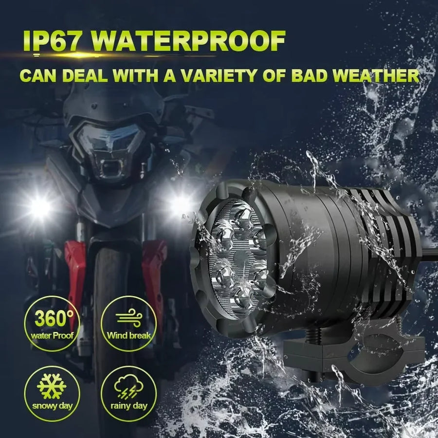 LED Auxiliary Driving Light – 60W, Spot Beam, 12V–24V
