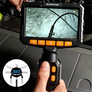 360° Articulating Automotive Inspection Camera – 4.3/5-Inch
