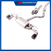 304 Stainless Steel Valved Cat-Back Exhaust System for BMW 125i 1 Series 2010-2017