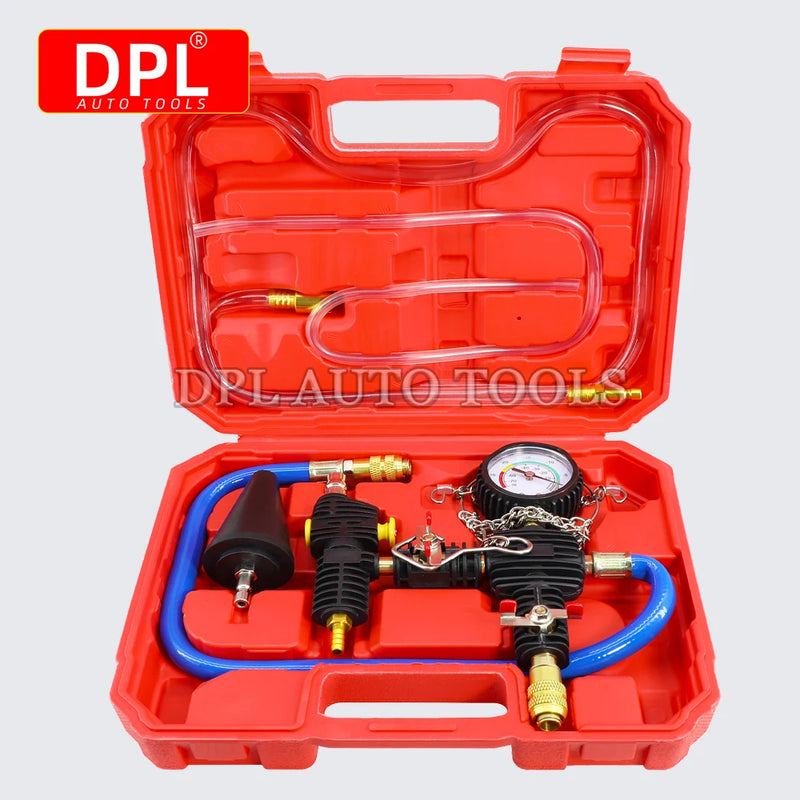 Cooling System Vacuum Purge and Coolant Refill Tool Kit with Adapter