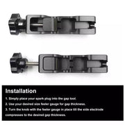 Universal Spark Plug Gap Adjustment Tool for 10-16mm Spark Plugs