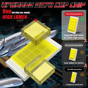 2-Piece H4/H7/H11/9005/9006/9012 LED Headlight Bulb – 6500K, CANBUS