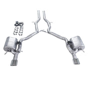 304 Stainless Steel Valved Cat-Back Exhaust System for Mercedes-Benz 2012