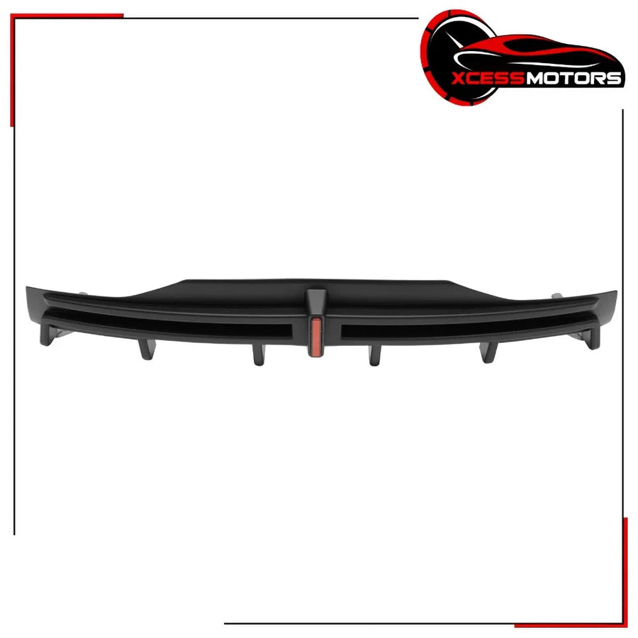 Matte Black LED Rear Diffuser – 2016–2020 Tesla Model X