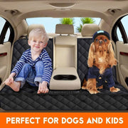 Waterproof Rear Pet Seat Cover – 53 x 47 in with 2 Tethers