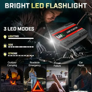 600A or 2000A 12V Portable Car Jump Starter and Power Bank