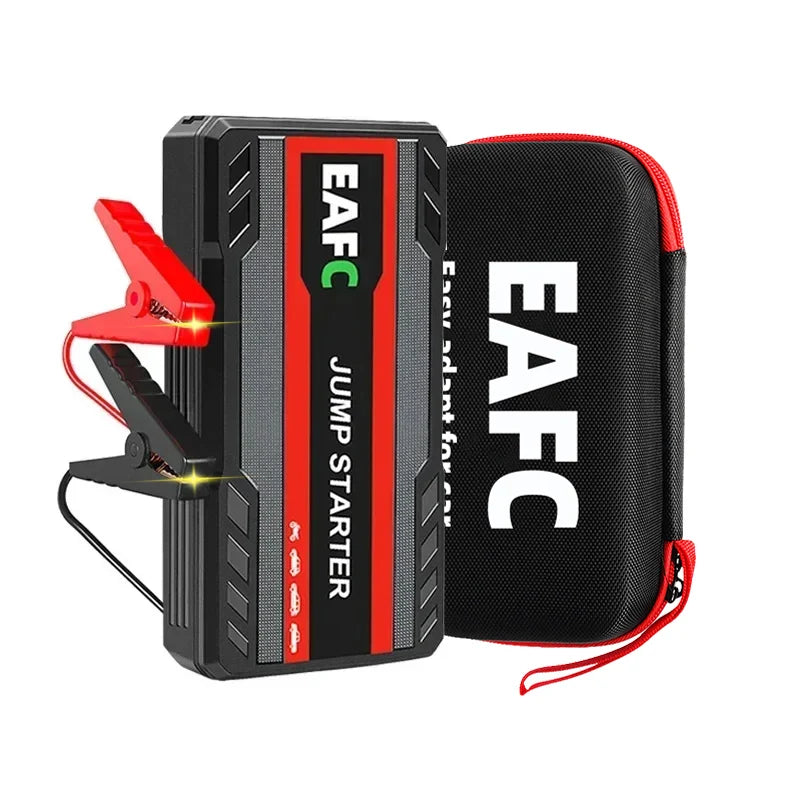 600A 12V Portable Car Jump Starter with Power Bank and LED Light