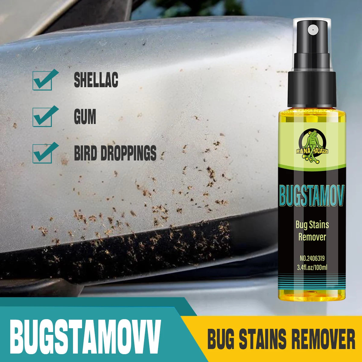 Automotive Bug, Tar and Adhesive Residue Remover