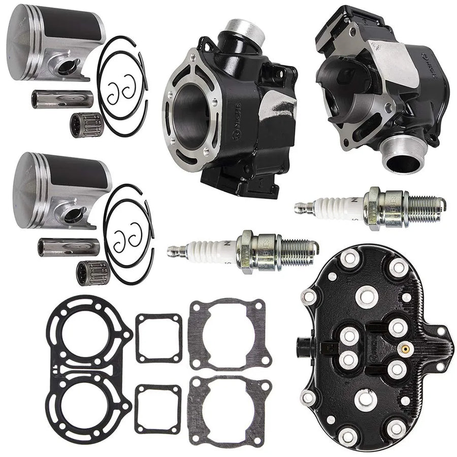 Top End Kit Cylinder Head Piston Gasket for Yamaha Banshee 350 1987-2006