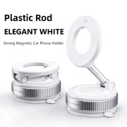 Foldable Magnetic Car Phone Holder with Vacuum Suction Mount