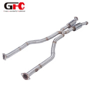 304 Stainless Steel Exhaust Mid-Pipe for Lexus IS 500 2022-2025