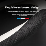 Leather Steering Wheel Cover for Mercedes-Benz E300 A B C E S-Class W205 W212 W210 W221 W205