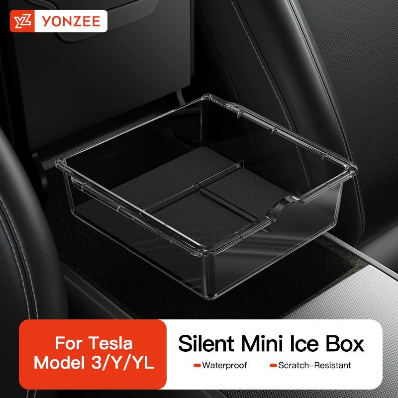 Center Console Storage Organizer for Tesla Model 3/Y 2024-2026