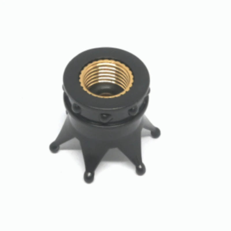 4-Piece Crown Copper Tire Valve Cap Set