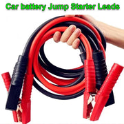 3m/4m Emergency Battery Jumper Leads with Insulated Clamps