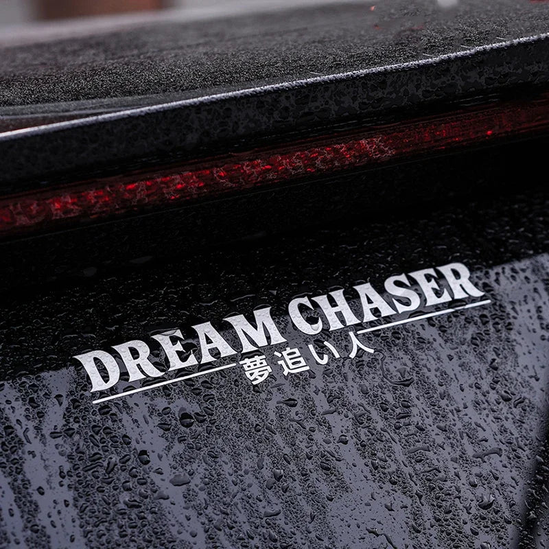 Dream Chaser Reflective Rear Windshield Decal